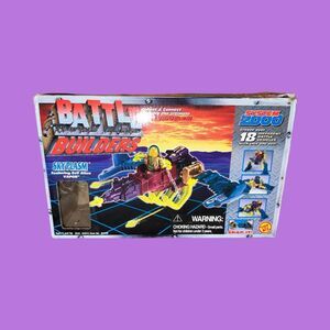 Vintage Toy Biz Battle Builders SkyPlasm Evil Alien Vapor System 2000 Vehicle